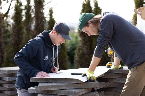 Landscape construction by Craine Projects